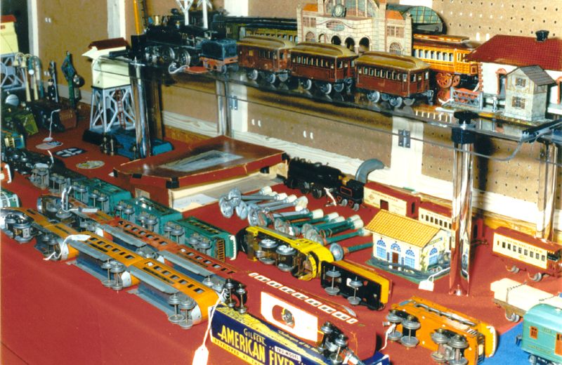 Trains for sale at monthly meet